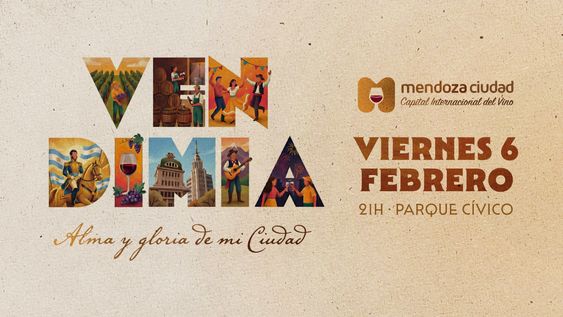la ciudad de mendoza celebrara su vendimia 2026 con un homenaje a la identidad y la historia de la capital mendocina