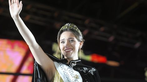 Rocío Neila pasó de ser virreina nacional de la Vendimia a ser funcionaria de la Municipalidad de San Carlos.