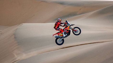 Los Andes | Kevin Benavides llegó segundo en la novena etapa entre las Motos del Dakar 2022. Por su parte, la victoria fue para José Ignacio Cornejo Florimo.