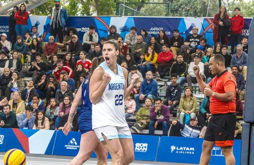 Natacha Pérez, embajadora mendocina en el básquet femenino 3x3. Disciplina presente en Los Angeles 2028.