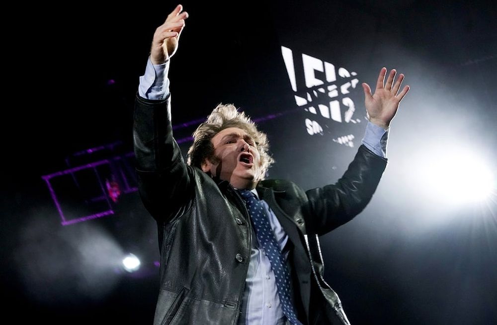 Paso 2023. Javier Milei candidato a presidente de La Libertad Avanza. (AP)