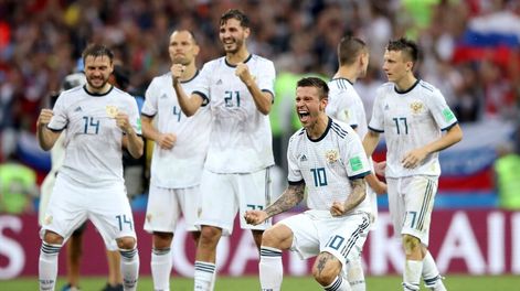 Rusia eliminó a España en la definición por penales