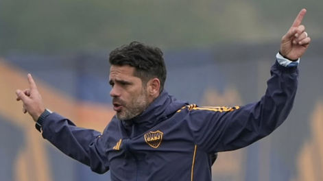 Los Andes | El Boca de Fernando Gago se entrena con la mente fija en el Superclásico.