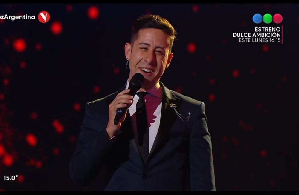 Emanuel Rivero Famá, el Gardel mendocino en La Voz Argentina.