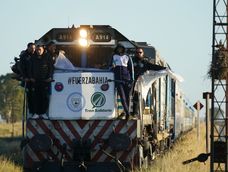 El tren solidario llegó a Bahía Blanca.