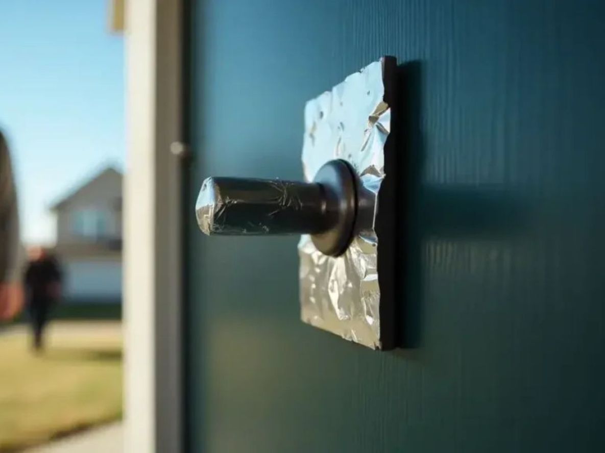 El papel aluminio en este caso, es un recurso útil que puede salvarnos cuando no estamos atentos en casa.
