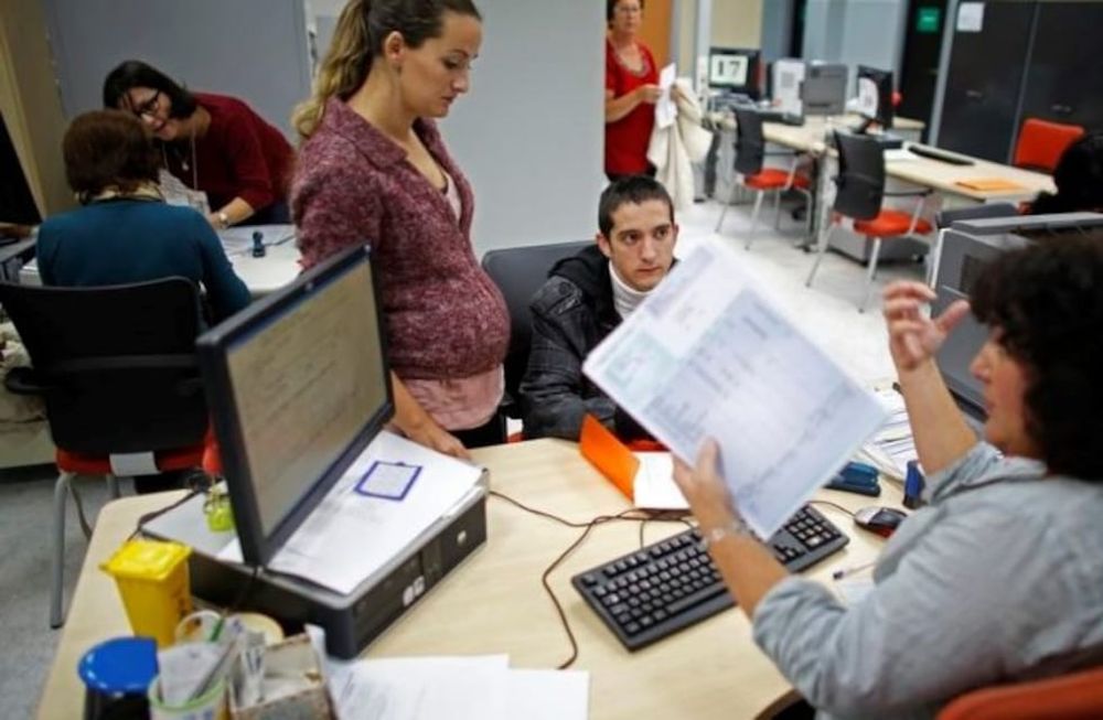 Mujeres trabajando