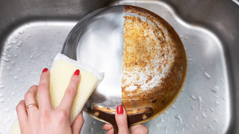 Cómo limpiar la olla quemada y que luzca como nueva con solo 1 ingrediente