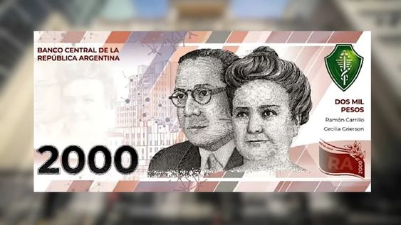 El Billete de 2.000 pesos saldrá pronto, según informó el Banco Central.