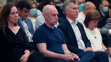 Los Andes | María Eugenia Vidal, Horacio Rodríguez Larreta, Mauricio Macri y Patricia Bullrich (Archivo)