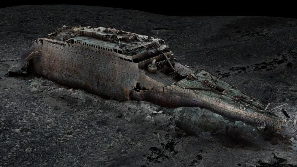 Un escaneo digital del Titanic reveló cómo fueron los últimos momentos del barco.&nbsp;