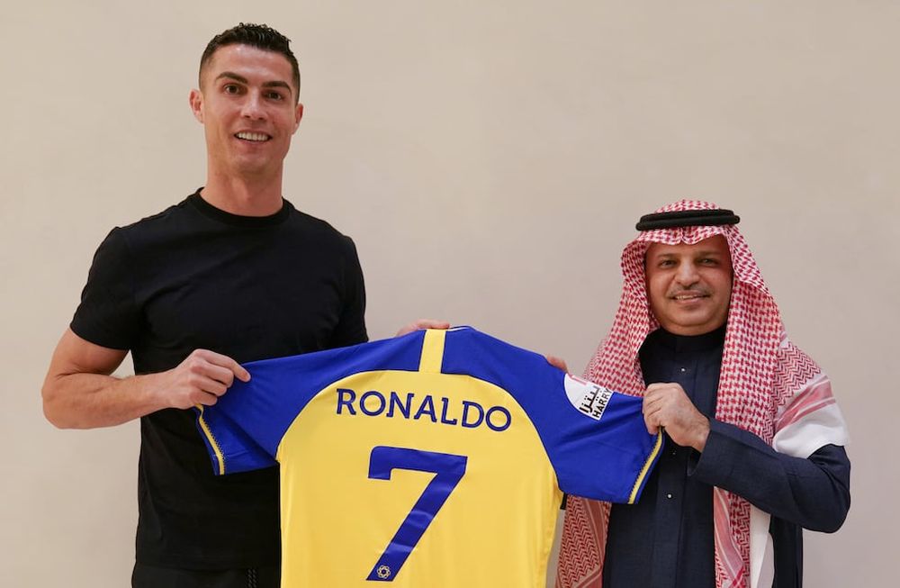 Cristiano Ronaldo y su nuevo equipo tras Qatar 2022. (Club Al Nassr FC).
