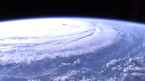 La NASA capta una imagen impresionante de Florence: Prepárense, es una pesadilla