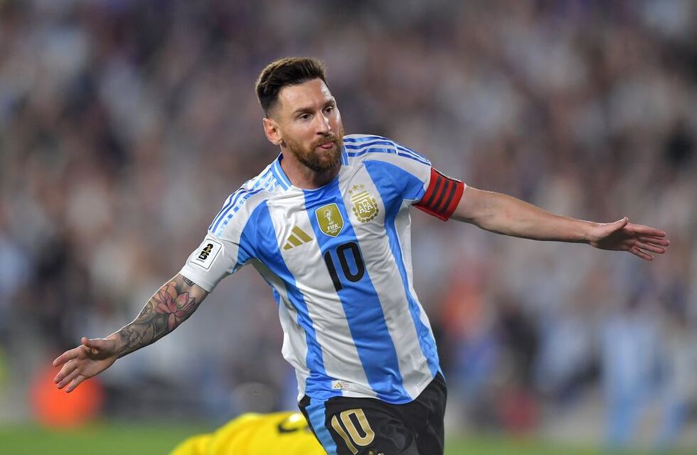 Lionel Messi volvió a jugar en suelo argentino y marcó el 1-0 de la Selección Nacional ante Bolivia. / Gentileza.