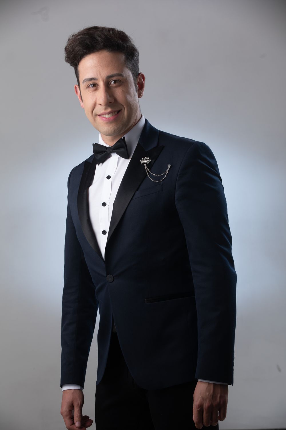 El cantante de tangos mendocino Emanuel Rivero Famá.