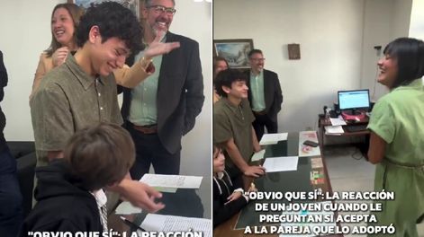 Adopción viral en San Luis.