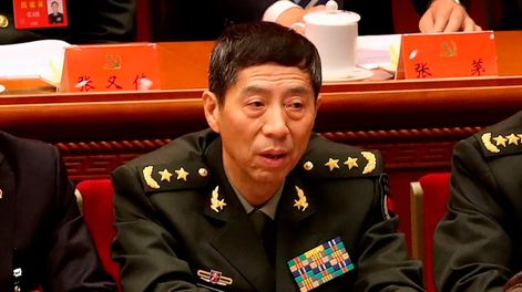 El ministro de Defensa de China, Li Shangfu.