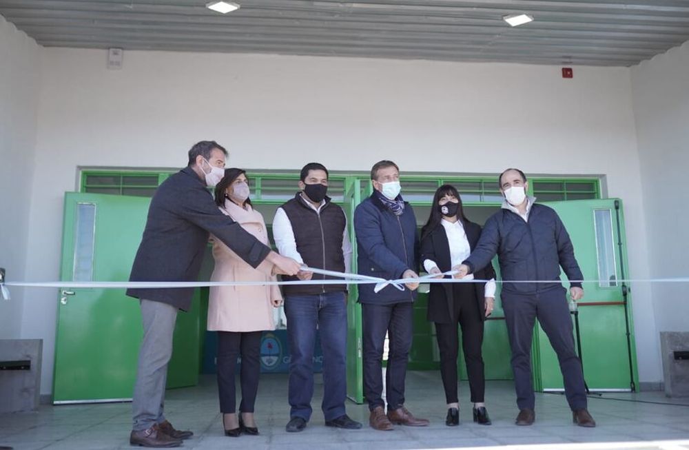 Quedó inaugurado el nuevo edificio de la escuela Hugo Pierini, de La Junta