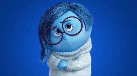 Tristeza, personaje de la película Intensamente - El Blue Monday es el día más triste del año en el hemisferio Norte.