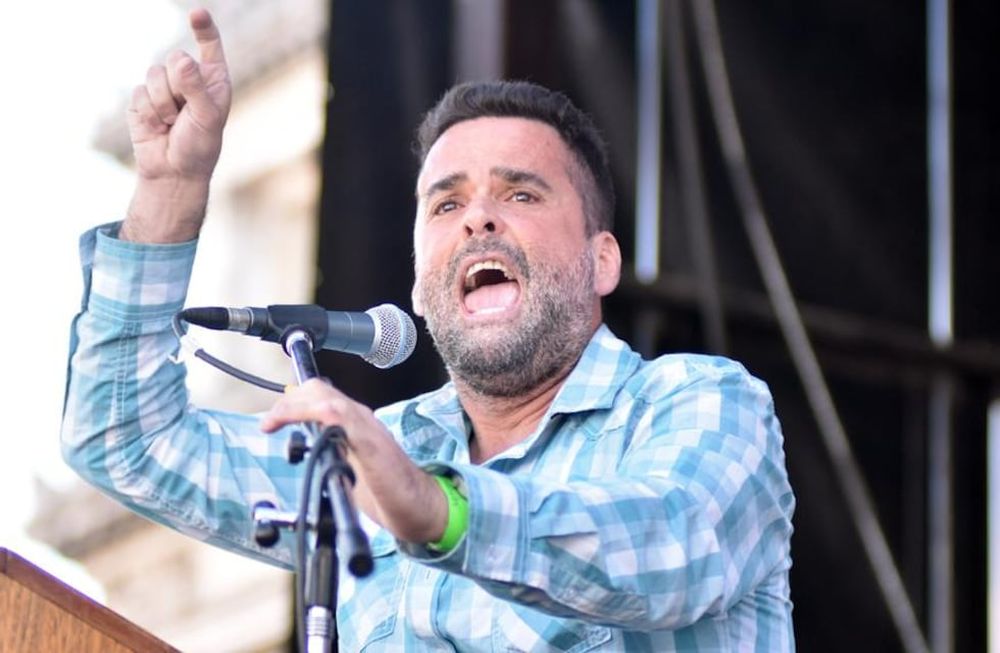Daniel Menéndez, coordinador de Barrios de Pie.