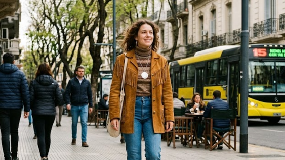 las camperas de gamuza de los anos 70 vuelven a ser tendencia y asi se combinan este otono