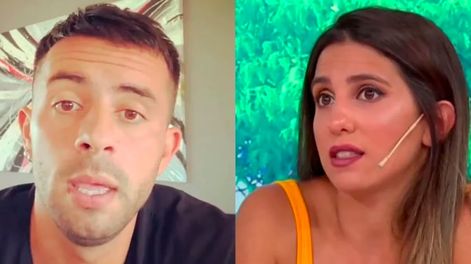 Cinthia Fernández y su ex, Matías Defederico
