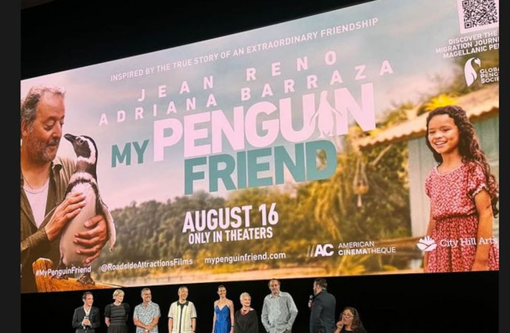 Avant premiere de Mi amigo el pingüino, en Los Ángeles.