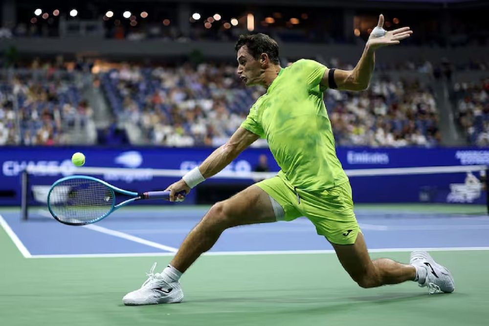 Mariano Navone le ganó a Novak Djokovc en el Us Open