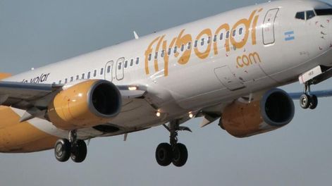 Flybondi, con un solo avión