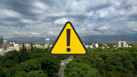 Alerta amarilla por tormentas en Mendoza: a qué zonas alcanzará