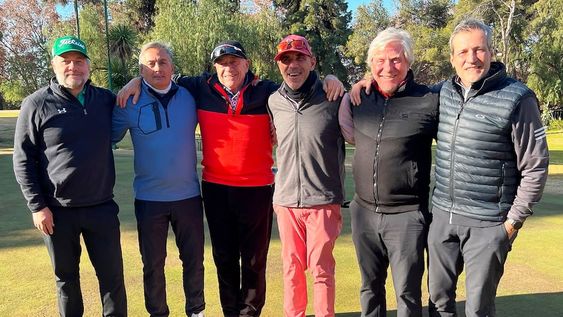 El equipo de La Vacherie se quedó con la cuarta edición de la Copa Amistad, Premio Diario Los Andes, tras vencer al Golf Club Andino. / Gentileza.