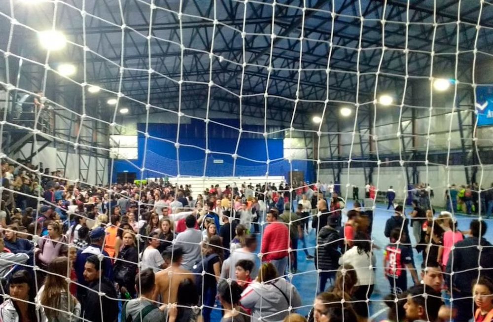 Mirá los videos de la batahola entre San Lorenzo y Huracán