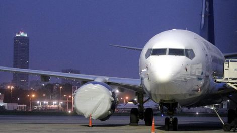 Un nene de dos años se descompensó en pleno vuelo y  murió minutos después en Aeroparque (DyN/Archivo).