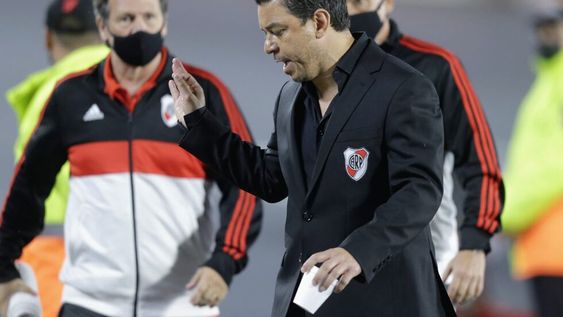 Marcelo Gallardo y la falsa noticia de su renuncia. / Gentileza.