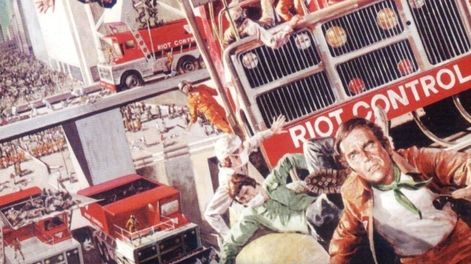 Arte de la película Soylent Green del año 1973 (Cuando el destino nos alcance). / Foto: Gentileza