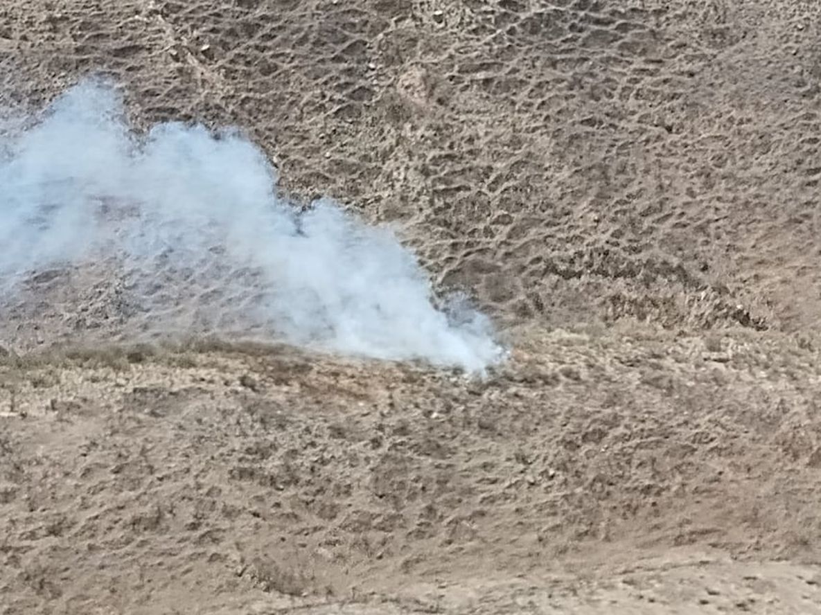 Nuevo foco de incendio en El Challao (Prensa Gobierno de Mendoza)
