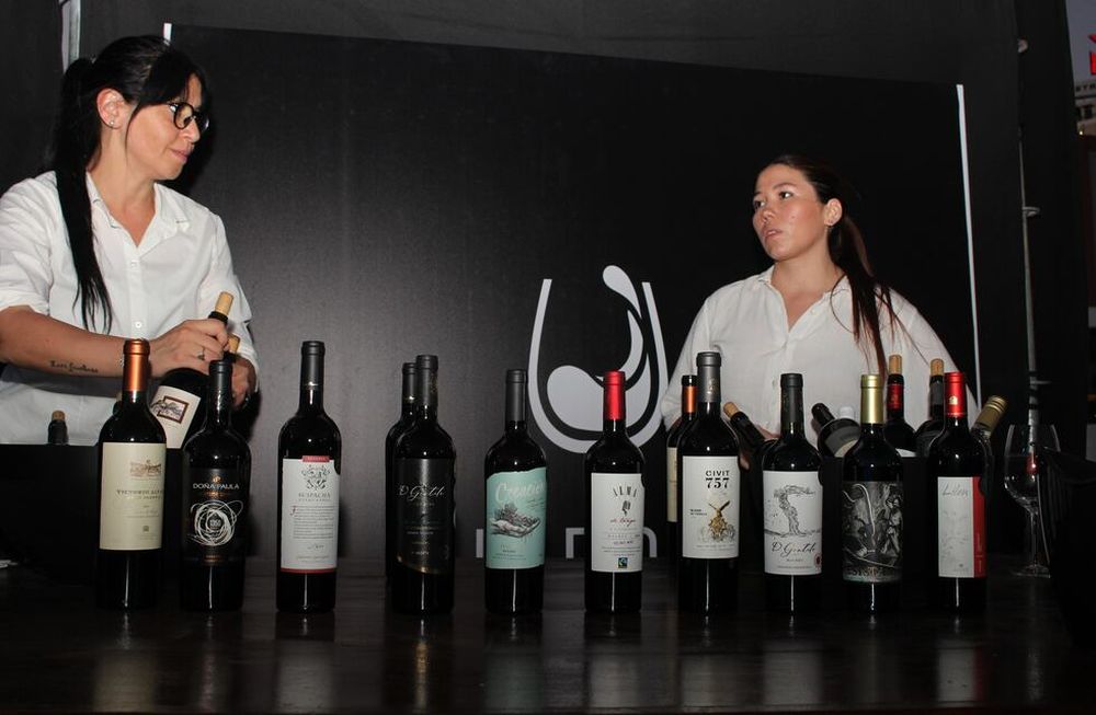 Guarda14 deleitó con vinos premiados en la Pisada de la Uva de Mendoza Shopping