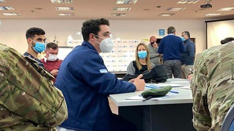 El médico trucho Ignacio Nicolás Martín llegó a ocupar cargos de coordinación en medio de la pandemia. Gentileza La Voz.
