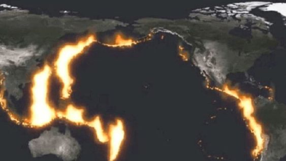 ¿Qué es el cinturón de fuego del Pacífico? (Imagen ilustrativa / Web)