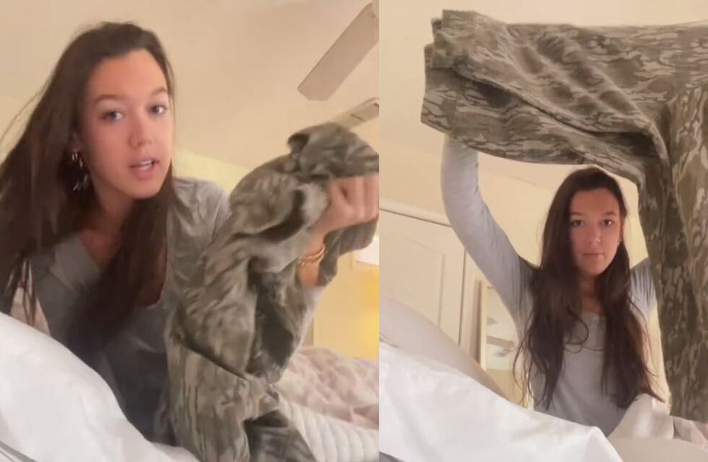 “Madre, cuando descubras las persianas vas a alucinar”; “Y automáticamente me da una paralisis del sueño”, fueron algunos de los escépticos comentarios. Foto: Captura de video.