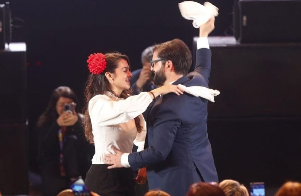 La basquetbolista Paula Carrasco es la nueva novia del presidente chileno Gabriel Boric (gentileza)