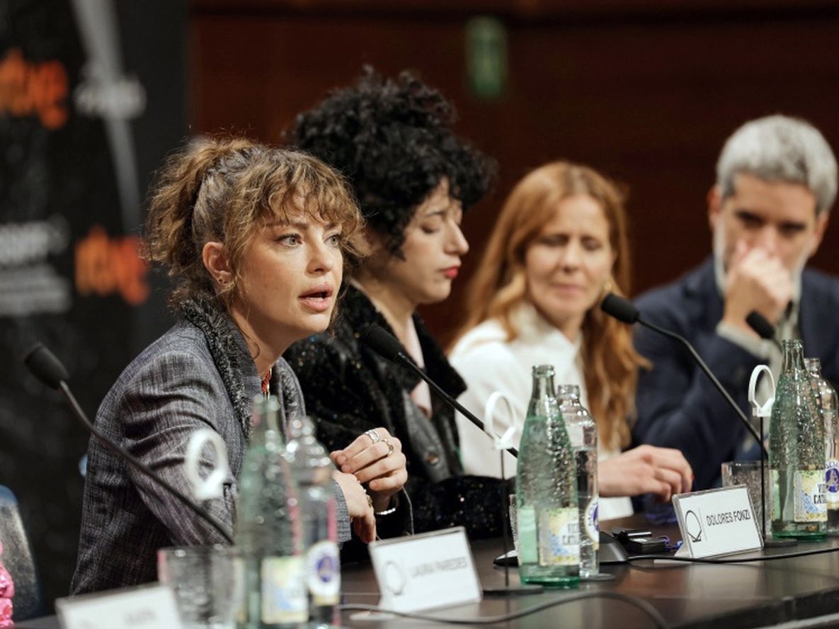Dolores Fonzi, habló en San Sebastián&nbsp; y criticó al Gobierno de Milei.
