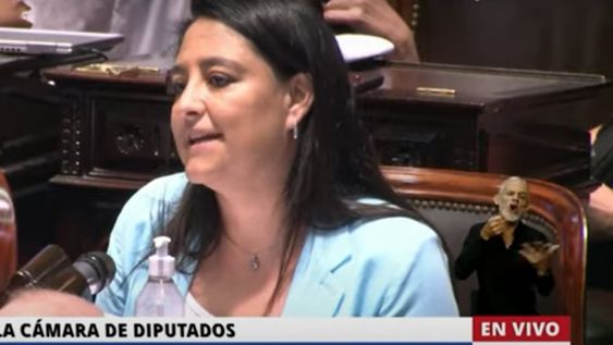 La diputada cordobesa tuvo un fuerte cruce con Sergio Massa.