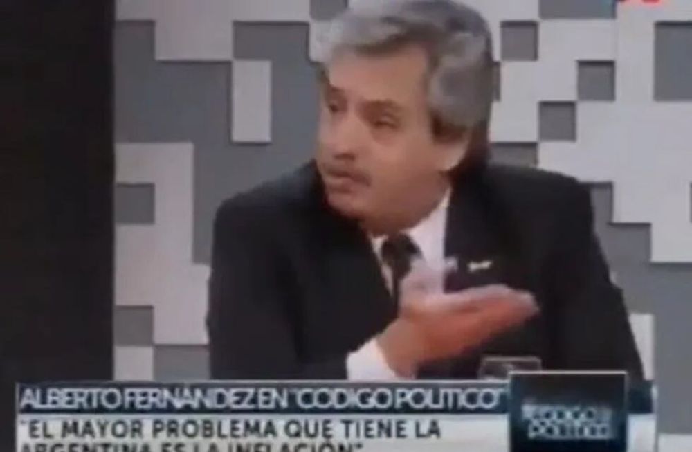 Se hizo viral un video en el que Alberto Fernández dio una entrevista en TN, cuando Cristina era presidenta y criticaba con ironía sus decisiones para frenar la inflación.