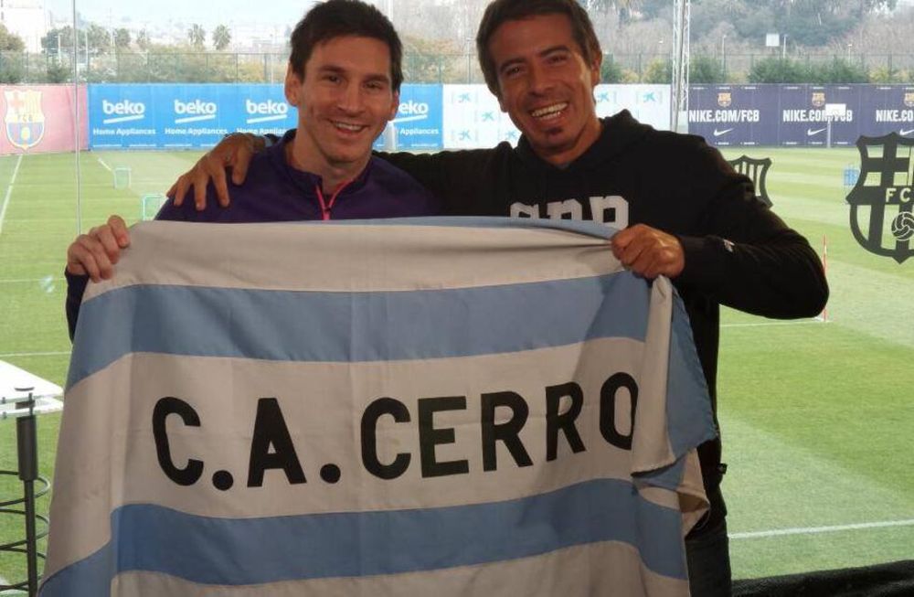 Insólito: a Messi lo quiere contratar un club uruguayo por ¡2000 euros!