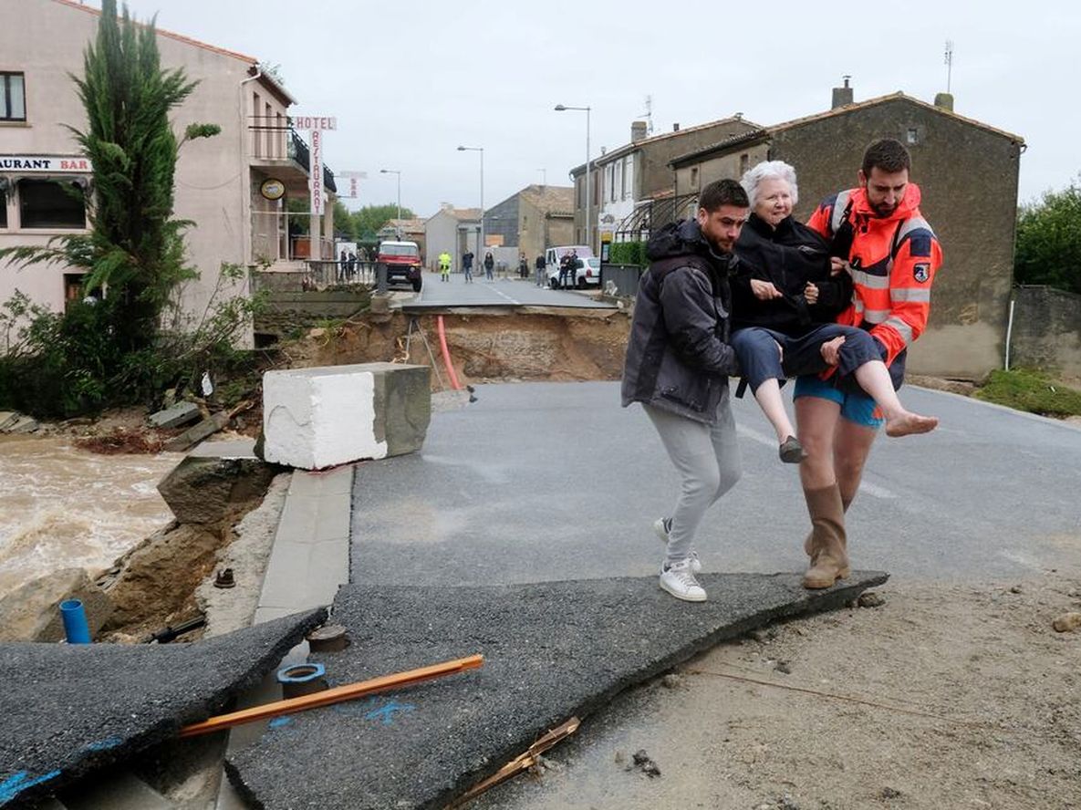 Fotogalería: al menos 13 muertos por inundaciones en el sur de Francia