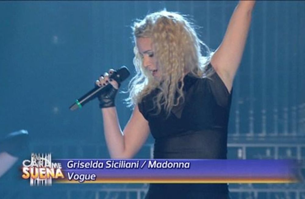Tu cara me suena: la gran noche de Griselda Siciliani y Campi