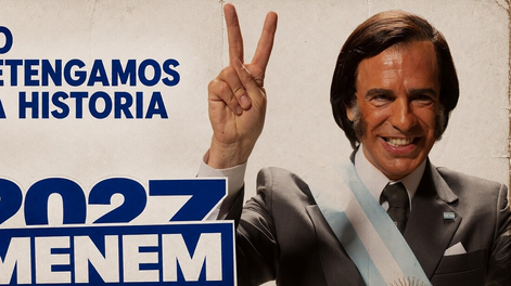 La segunda temporada de Menem se verá el próximo año en Amazon Prime Video.