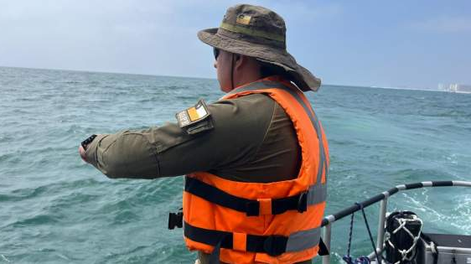 Rescate en La Serena, Chile.