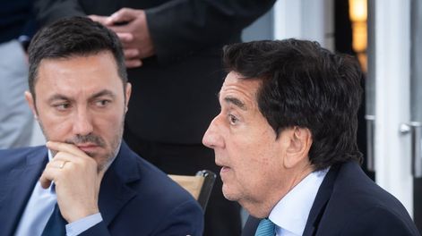 Los Andes | Carlos Melconian, nombrado Ministro de Economía si Patricia Bullrrich llega a ser presidente, presentó ante empresarios y políticos en el Hotel Hyatt. - Foto: Ignacio Blanco / Los Andes